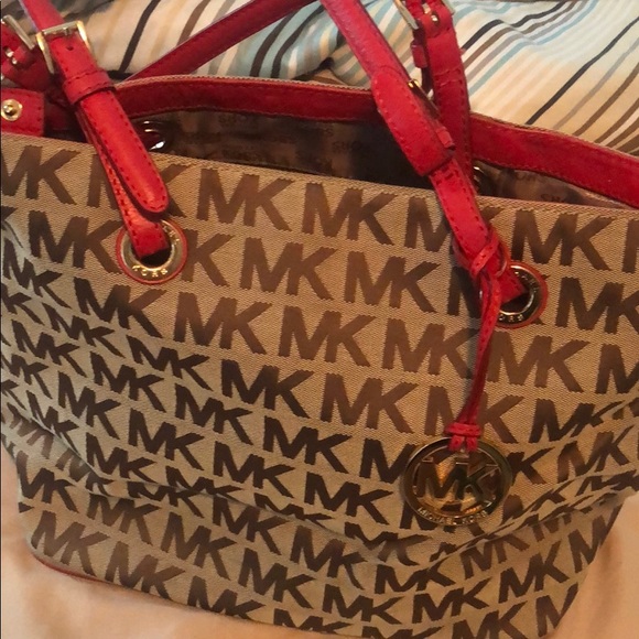 Michael Kors Monogram Tote - Picture 3 of 4
